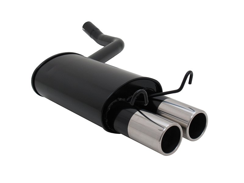 Novus Sport Endschalldämpfer für Mercedes 190 W201 2x76mm A2012E76