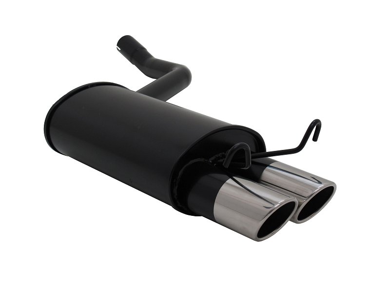 Novus Sport Endschalldämpfer für Mercedes 190 W201 2x76mm SR-Design A2012E76SR