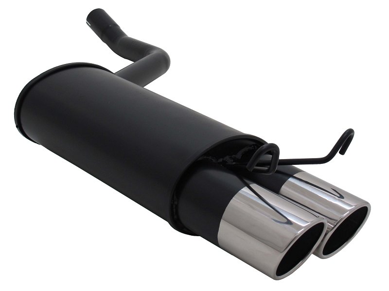 Novus Sport Endschalldämpfer für Mercedes 190 W201 2x90mm SR-Design A2012E90SR