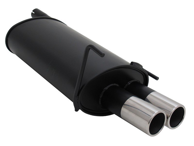 Novus Sport Endschalldämpfer für Mercedes C-Klasse W202 / W208 2x76mm A2022E76