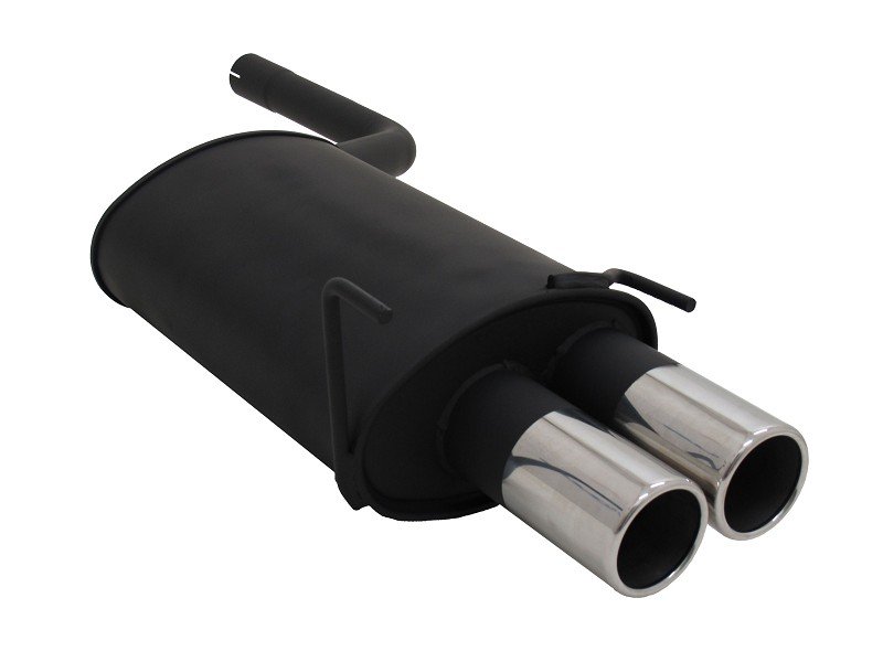 Novus Sport Endschalldämpfer für Mercedes C-Klasse W202 / W208 2x90mm A2022E90