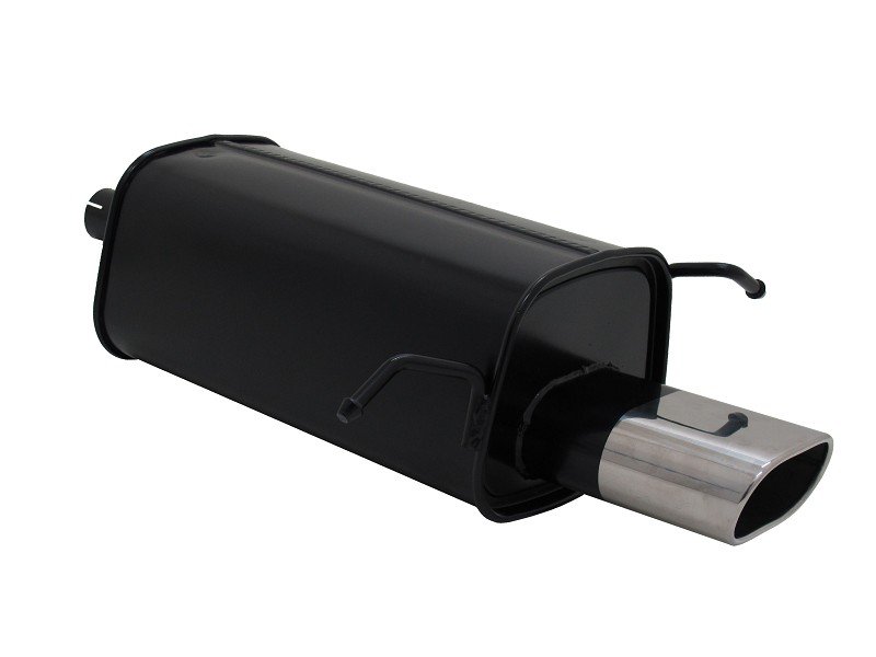 Novus Sport Endschalldämpfer 135x75mm für Mercedes C-Klasse W203 S203 A2032E0