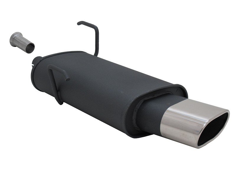 Novus Sport Endschalldämpfer für Peugeot 206 135x75mm A2062E0