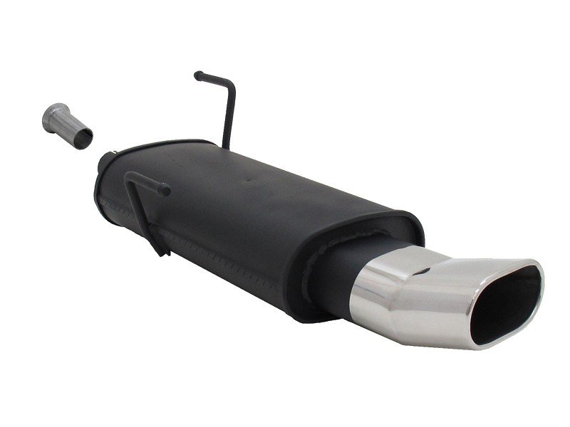 Novus Sport Endschalldämpfer für Peugeot 206 135x75mm DTM A2062EDTM