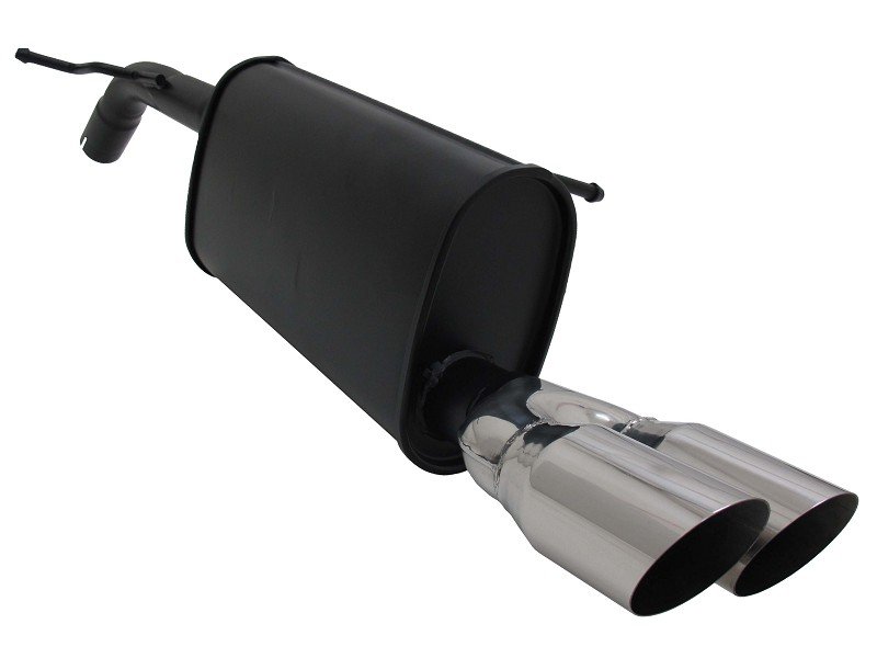 Novus Sport Endschalldämpfer für Peugeot 207 2x76mm MS-Design A2072E76S