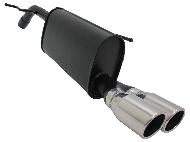 Novus Sport Endschalldämpfer für Peugeot 207 2x76mm SR-Design A2072E76SR
