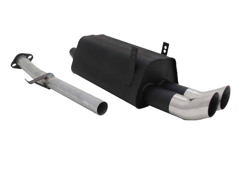 Novus Sport Endschalldämpfer für BMW 3er E36 316 / 318 2x76mm DTM A2202ED76