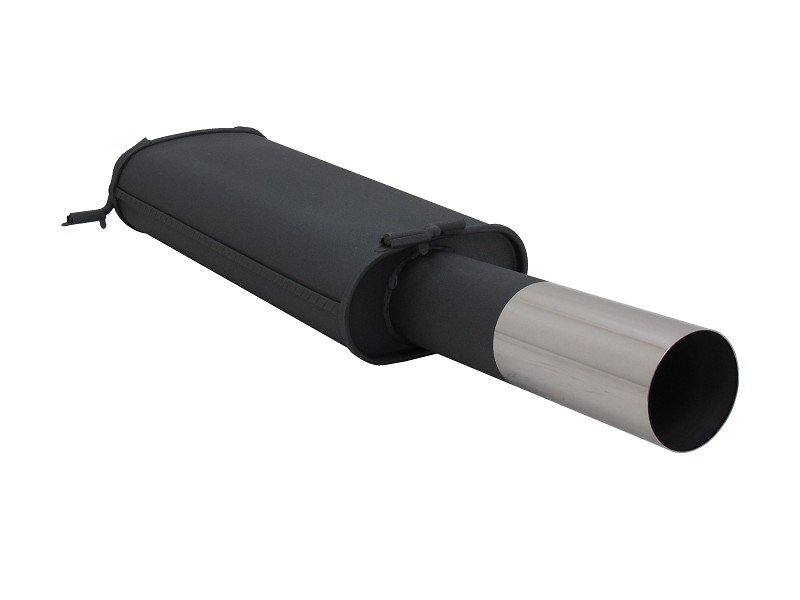 Novus Sport Endschalldämpfer für VW Golf 1 Cabrio 1x90mm RL-Design A2251E90RL