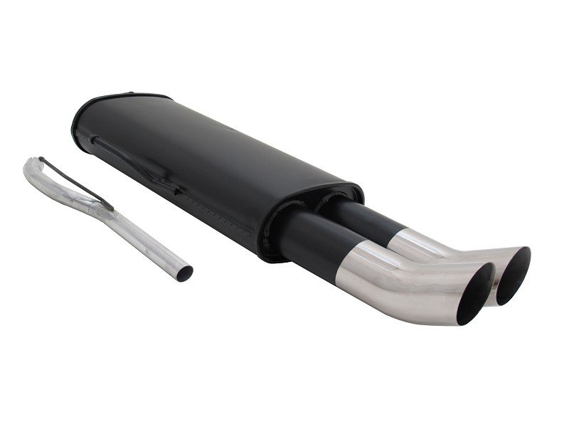 Novus Sport Endschalldämpfer für VW Passat 35i 2x76mm DTM A2292ED76