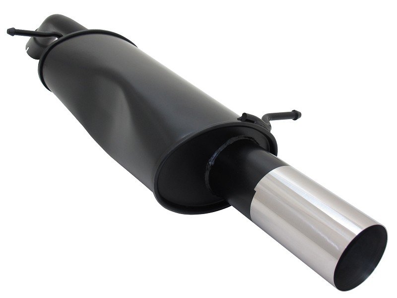 Novus Sport Endschalldämpfer für Citroen C2 / C3 1x90mm RL-Design A2311E90RL