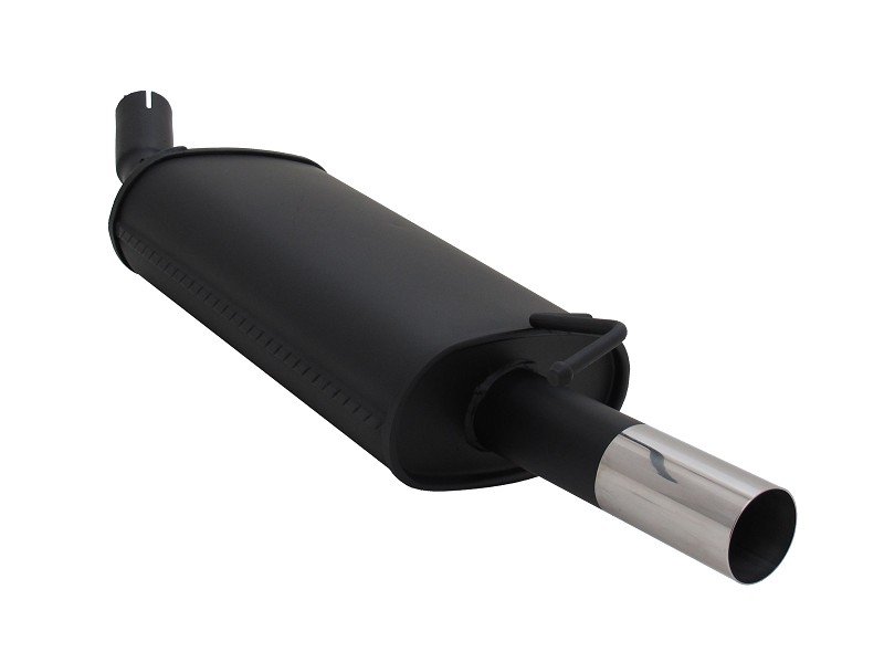 Novus Sport Endschalldämpfer für Ford Fiesta MK3 GFJ 1x60mm A2351E60