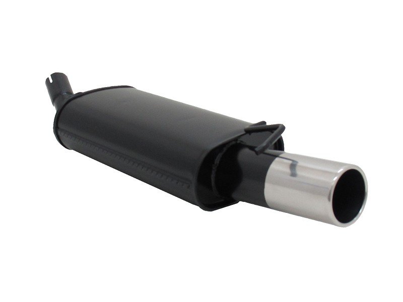 Novus Sport Endschalldämpfer für Ford Fiesta MK3 GFJ 1x90mm A2351E90
