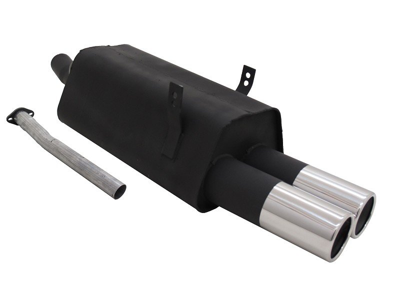 Novus Sport Endschalldämpfer für BMW 3er E36 320 / 323 2x90mm A2422E90