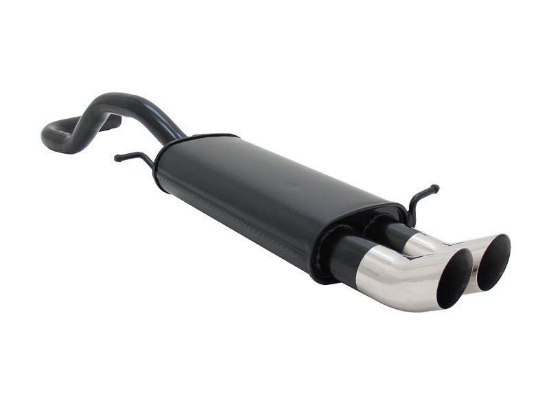 Novus Sport Endschalldämpfer für Seat Ibiza 6K 2x76mm DTM A2502ED76