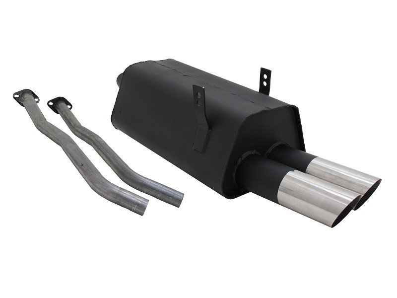 Novus Sport Endschalldämpfer für BMW 3er E36 325i 2x76mm MS-Design A2522E76S