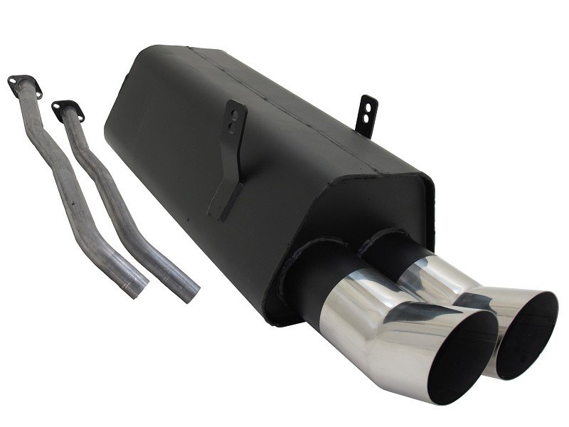 Novus Sport Endschalldämpfer für BMW 3er E36 325i 2x90mm DTM A2522ED90