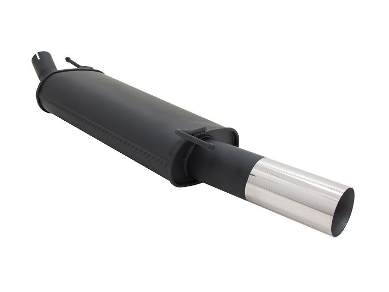 Novus Sport Endschalldämpfer für VW Golf 3 / Golf 4 Cabrio 1x90mm RL-Design A2531E90RL
