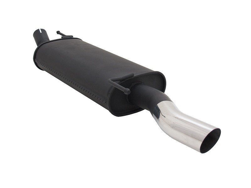 Novus Sport Endschalldämpfer für VW Golf 3 / Golf 4 Cabrio 1x60 S-Design A2531S