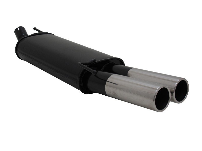 Novus Sport Endschalldämpfer für VW Golf 3 / Golf 4 Cabrio 2x76mm A2532E76
