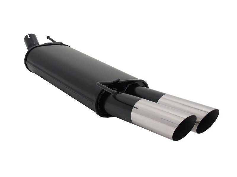 Novus Sport Endschalldämpfer für VW Golf 3 / Golf 4 Cabrio 2x76mm MS-Design A2532E76S