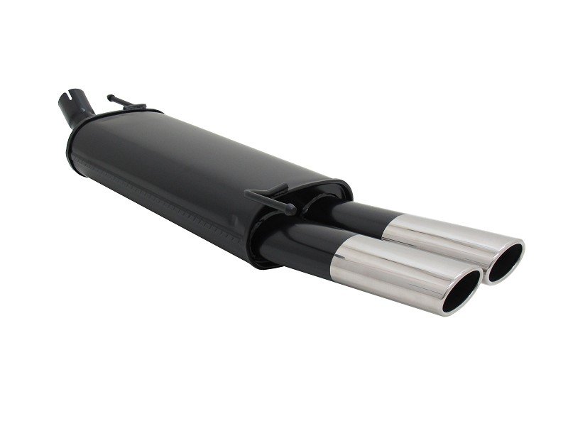 Novus Sport Endschalldämpfer für VW Golf 3 / Golf 4 Cabrio 2x85/58mm AM-Design A2532EAM