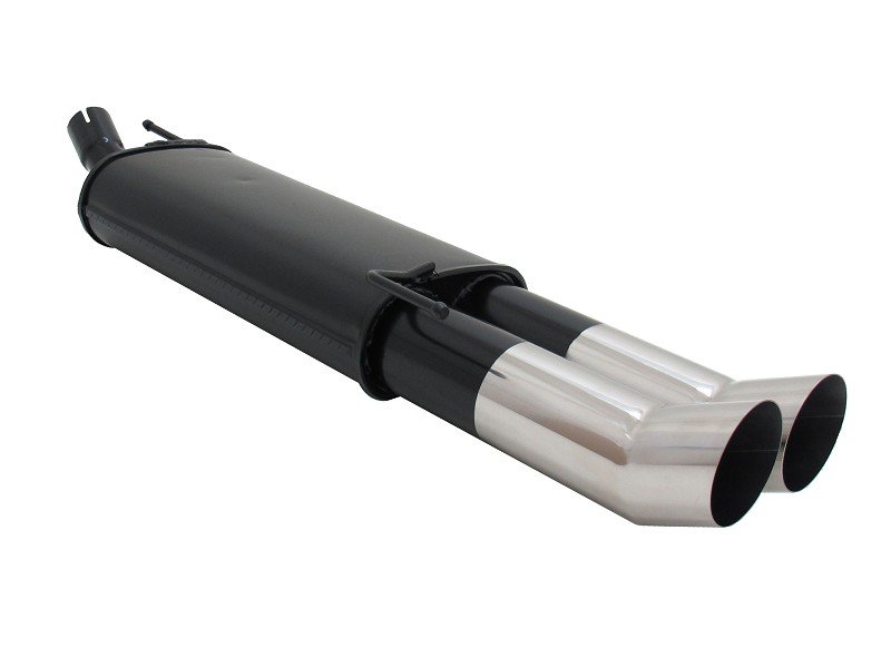 Novus Sport Endschalldämpfer für VW Golf 3 / Golf 4 Cabrio 2x90mm DTM A2532ED90