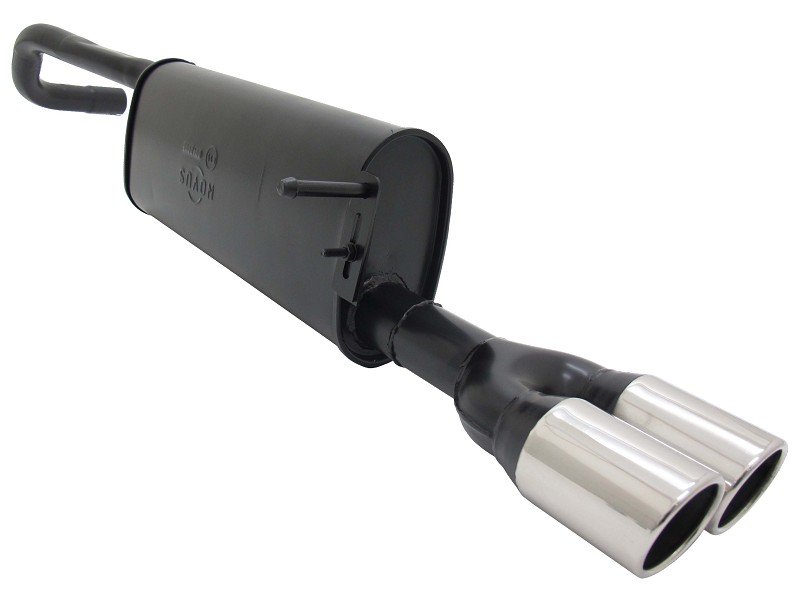 Novus Sport Endschalldämpfer für Seat Ibiza 6J / 6P 2x76mm SR-Design A2602E76SR
