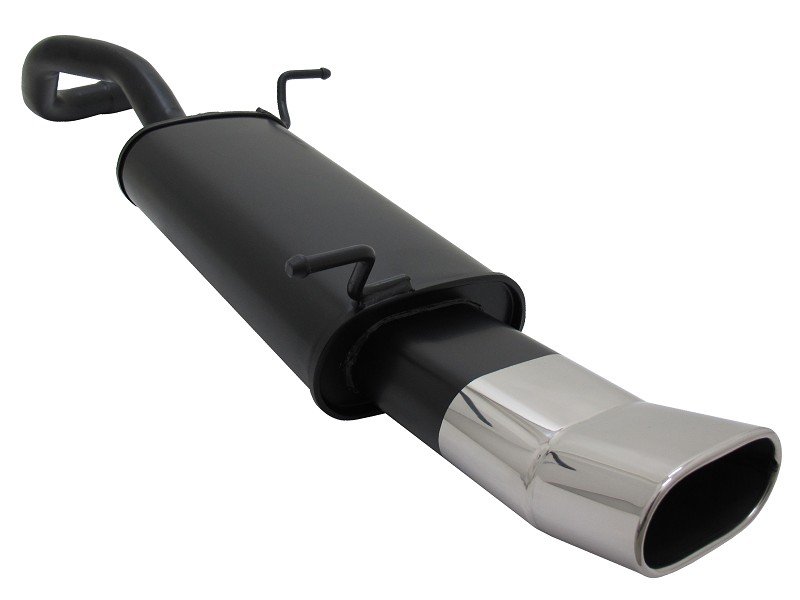 Novus Sport Endschalldämpfer für Seat Ibiza 6L 135x75mm DTM A2702EDTM