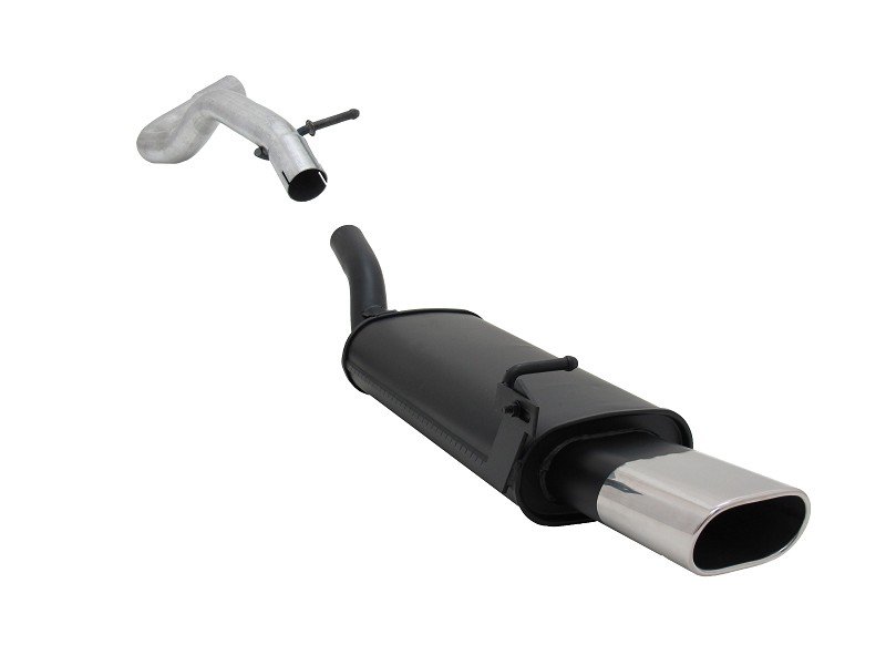 Novus Sport Endschalldämpfer für Audi A3 / Seat Leon / VW Golf 4 / VW New Beetle 135x75mm A2752E0
