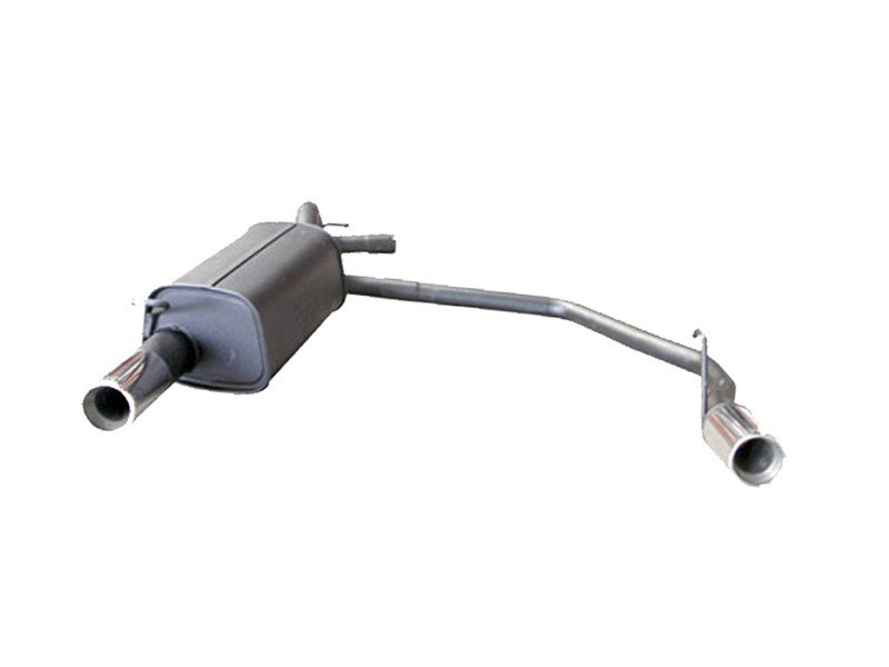 Novus Sport Endschalldämpfer für Audi A3 / Seat Leon / VW Golf 4 / VW New Beetle R32 Look A2754E90