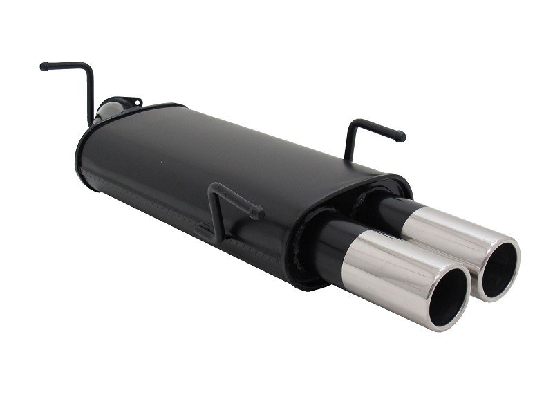Novus Sport Endschalldämpfer für Opel Vectra B 2x76mm A2802E76