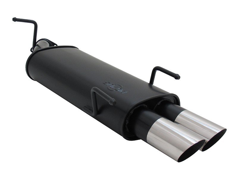Novus Sport Endschalldämpfer für Opel Vectra B 2x76mm MS-Design A2802E76S