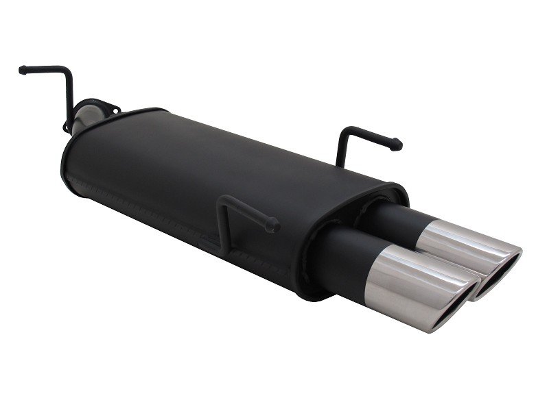 Novus Sport Endschalldämpfer für Opel Vectra B 2x76mm SR-Design A2802E76SR