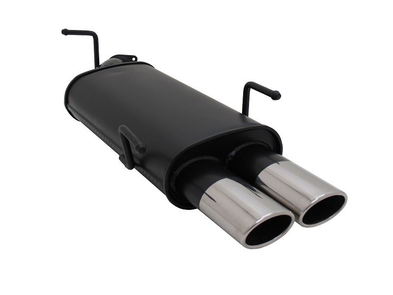 Novus Sport Endschalldämpfer für Opel Vectra B 2x85/58mm AM-Design A2802EAM