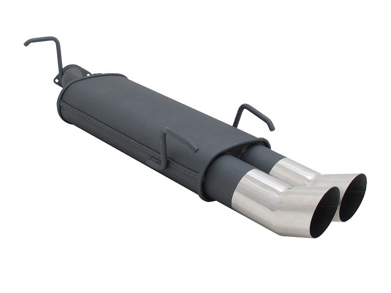 Novus Sport Endschalldämpfer für Opel Vectra B 2x90mm DTM A2802ED90