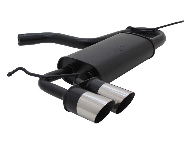Novus Sport Endschalldämpfer für Audi A3 / VW Golf 5 / VW Golf 6 / VW Scirocco 2x76mm MS-Design A2852E76S