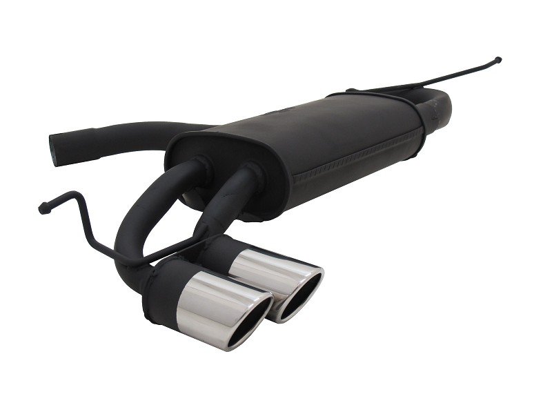 Novus Sport Endschalldämpfer für VW Golf 5 / VW Golf 6 2x76mm SR-Design A2952E76SR