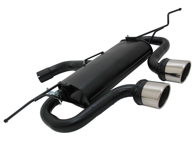 Novus Sport Endschalldämpfer R32 Look 90mm SR-Design für VW Golf 5 / VW Golf 6 A296R3290SR