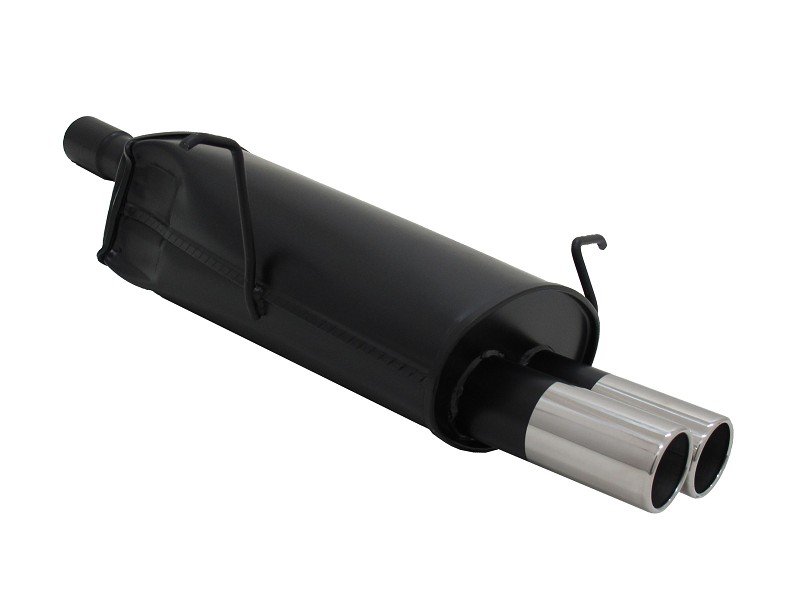 Novus Sport Endschalldämpfer für BMW E46 2x76mm A3002E76