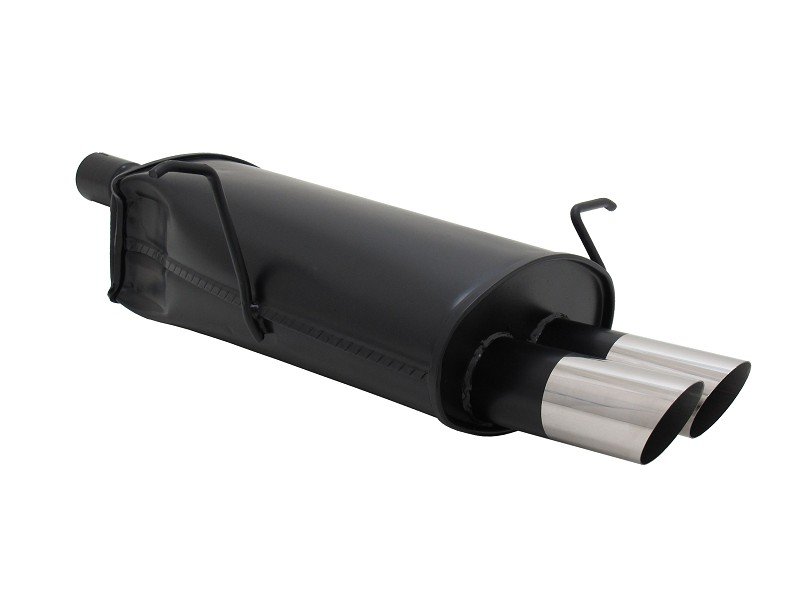 Novus Sport Endschalldämpfer für BMW E46 2x76mm MS-Design A3002E76S