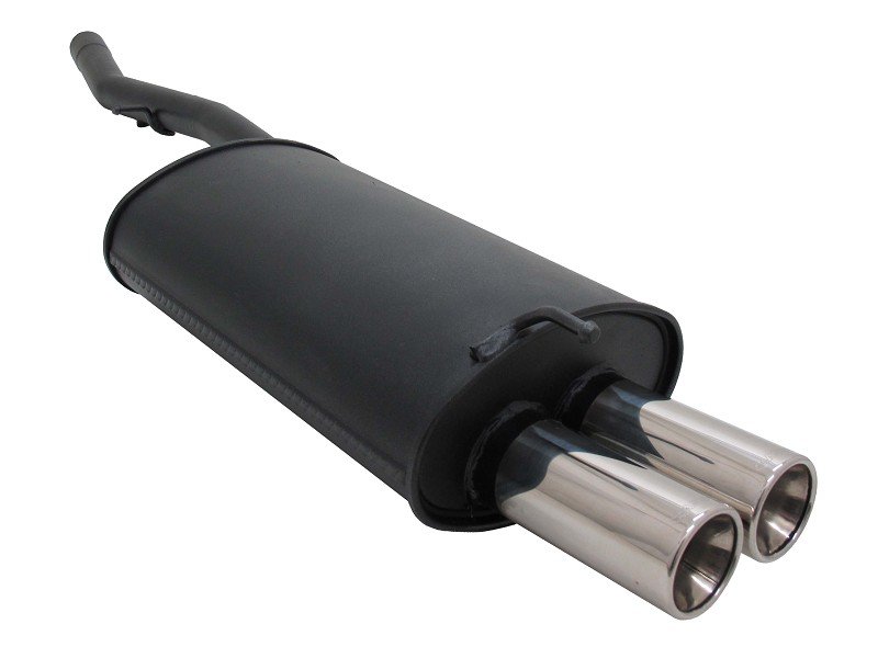 Novus Sport Endschalldämpfer für BMW E46 318d / 320d 2x76mm A3042E76