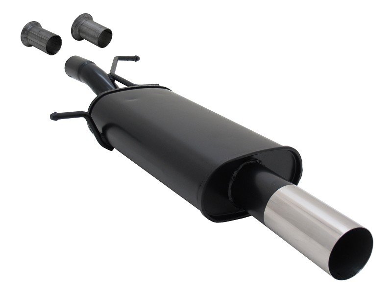 Novus Sport Endschalldämpfer für Peugeot 307 / Citroen C4 1x76mm RL-Design A3071E76RL