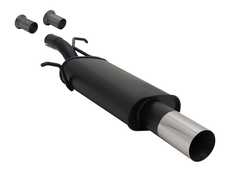 Novus Sport Endschalldämpfer für Peugeot 307 / Citroen C4 1x90mm RL-Design A3071E90RL