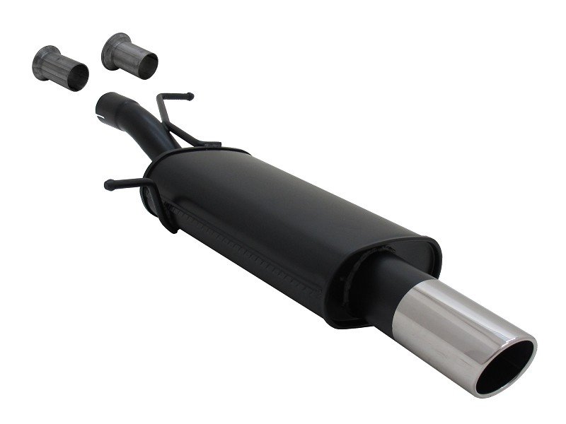 Novus Sport Endschalldämpfer für Peugeot 307 / Citroen C4 1x90mm SR-Design A3071E90SR
