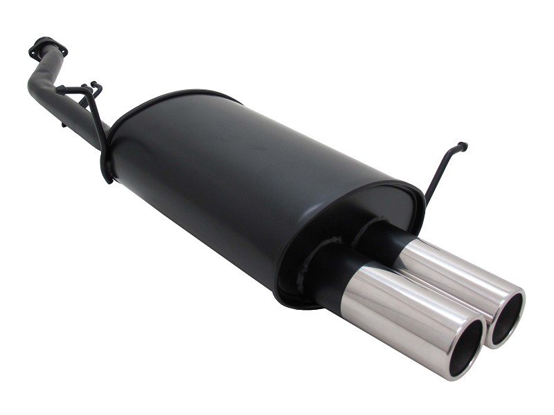 Novus Sport Endschalldämpfer für BMW E36 Compact 316i 2x76mm A3162E76