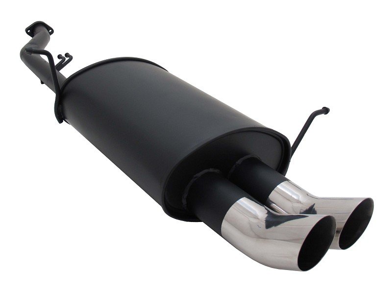 Novus Sport Endschalldämpfer für BMW E36 Compact 316i 2x76mm DTM A3162ED76