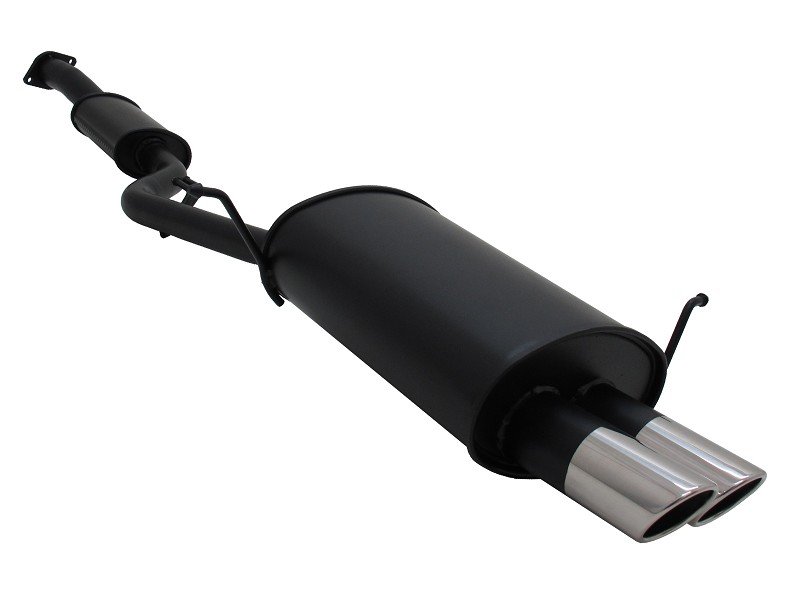 Novus Sport Endschalldämpfer für BMW E36 Compact 318Ti 2x76mm SR-Design A3182E76SR
