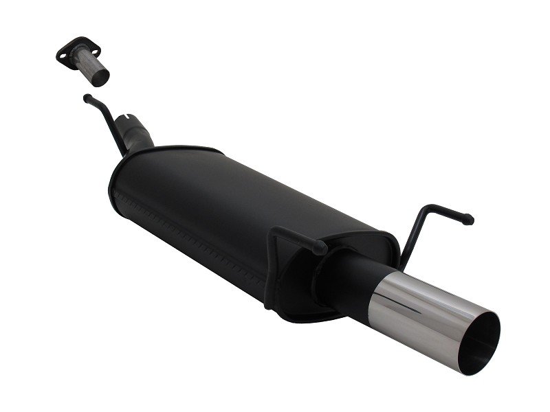 Novus Sport Endschalldämpfer für Opel Astra G CC Fließheck 1x76mm RL-Design A3251E76RL