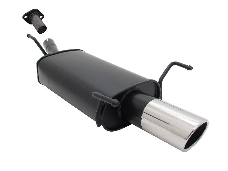 Novus Sport Endschalldämpfer für Opel Astra G CC Fließheck 1x90mm SR-Design A3251E90SR