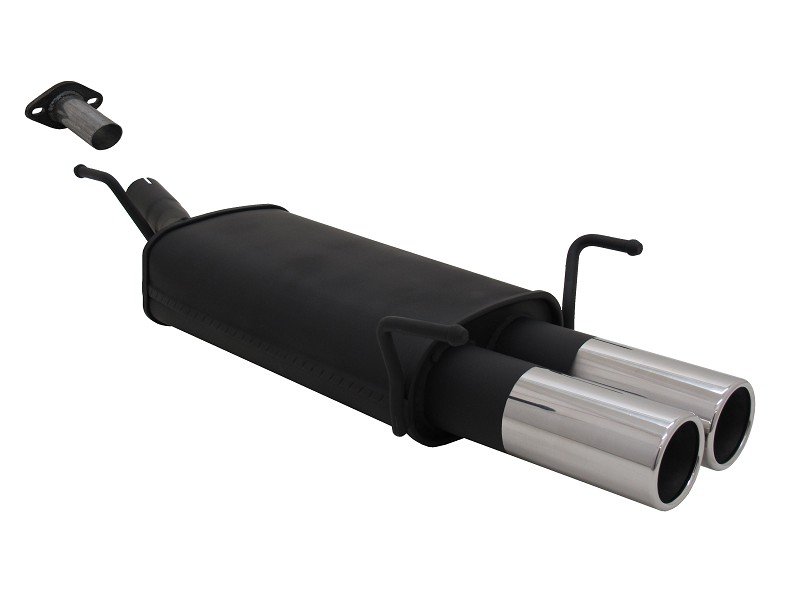Novus Sport Endschalldämpfer für Opel Astra G CC Fließheck 2x76mm A3252E76
